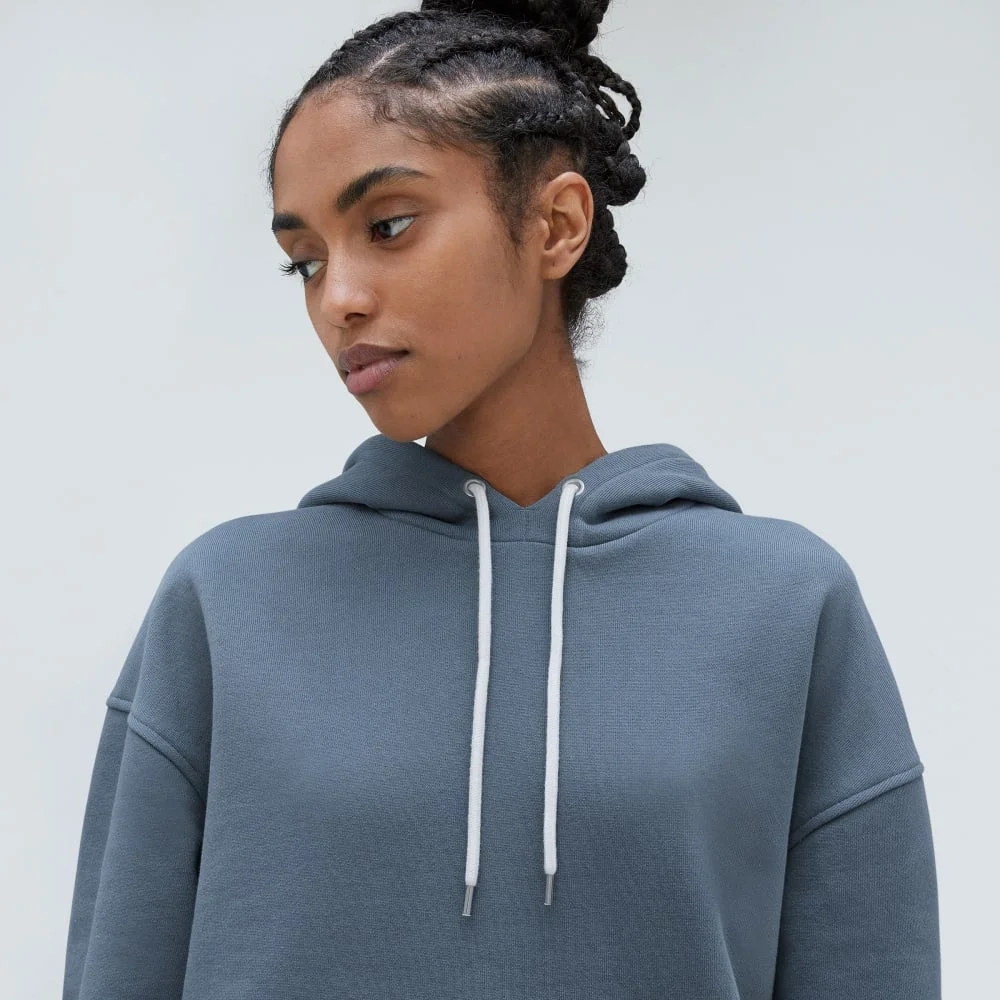 The Track Organic Cotton Popover | Faded Blue (5)