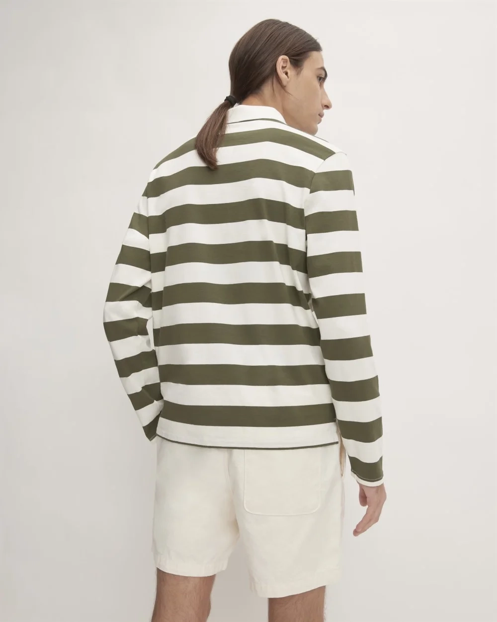The Premium-Weight Rugby Shirt | Kalamata / Bone (5)