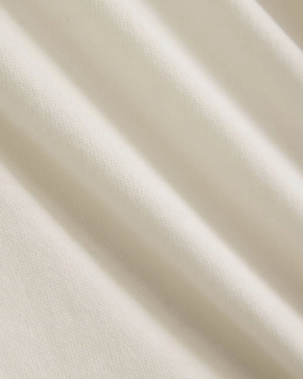 Mockneck Sweater In Ultrafine Merino | Bone (6)