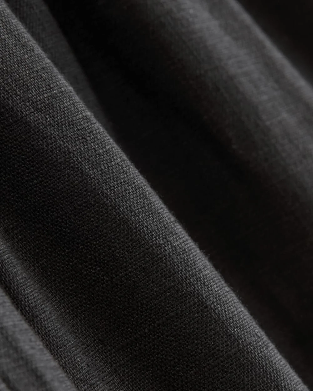 The Linen Easy Pant | Black (4)