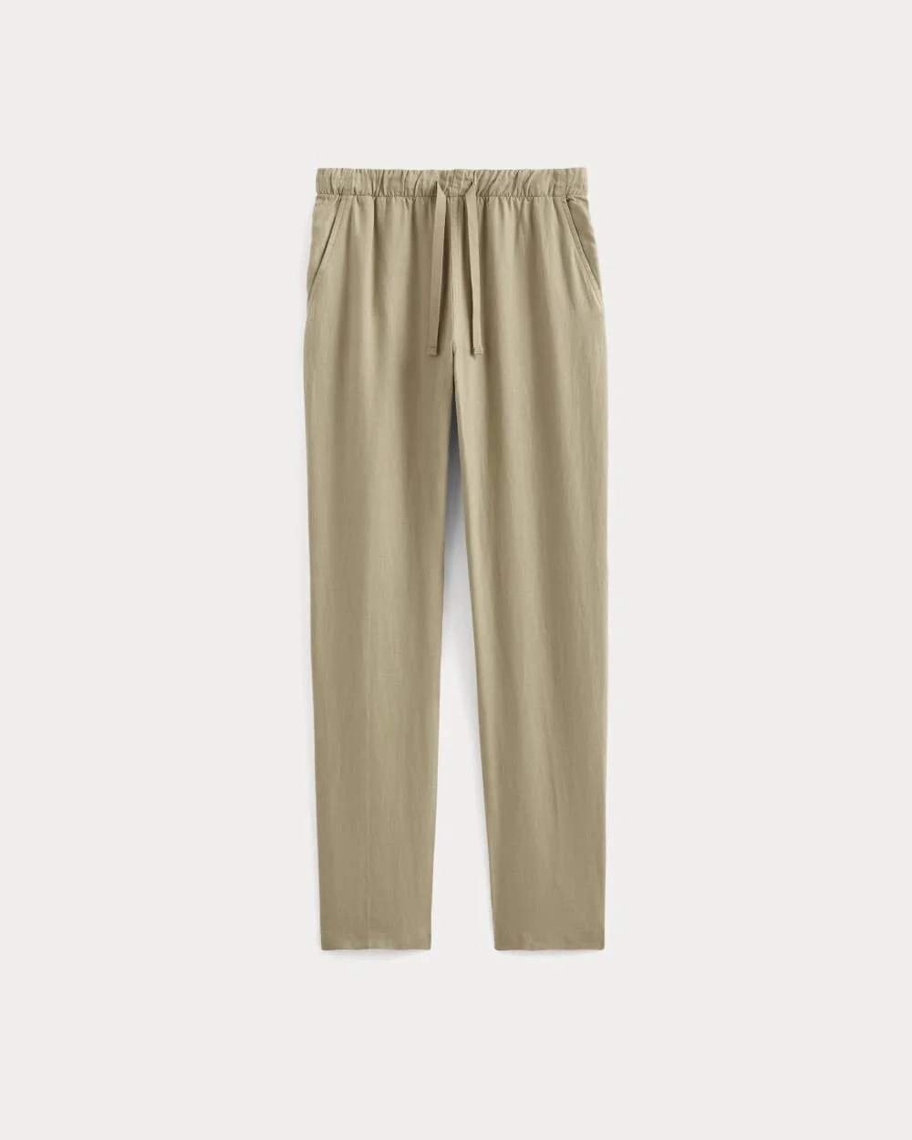 The Linen Easy Pant | Trench Coat Khaki (4)