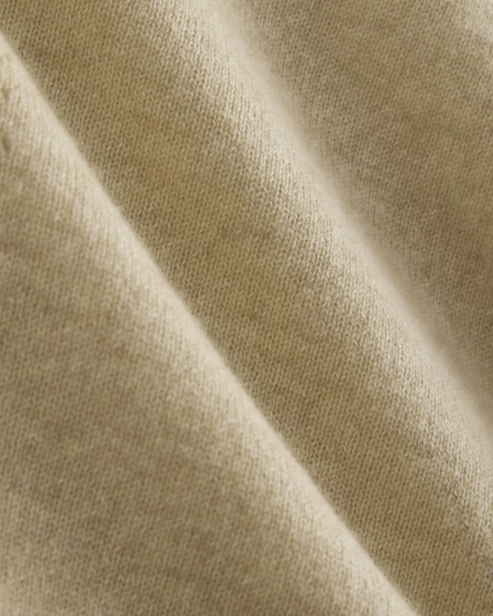 Cashmere Funnel-Neck Tank | Heather Light Camel (4)