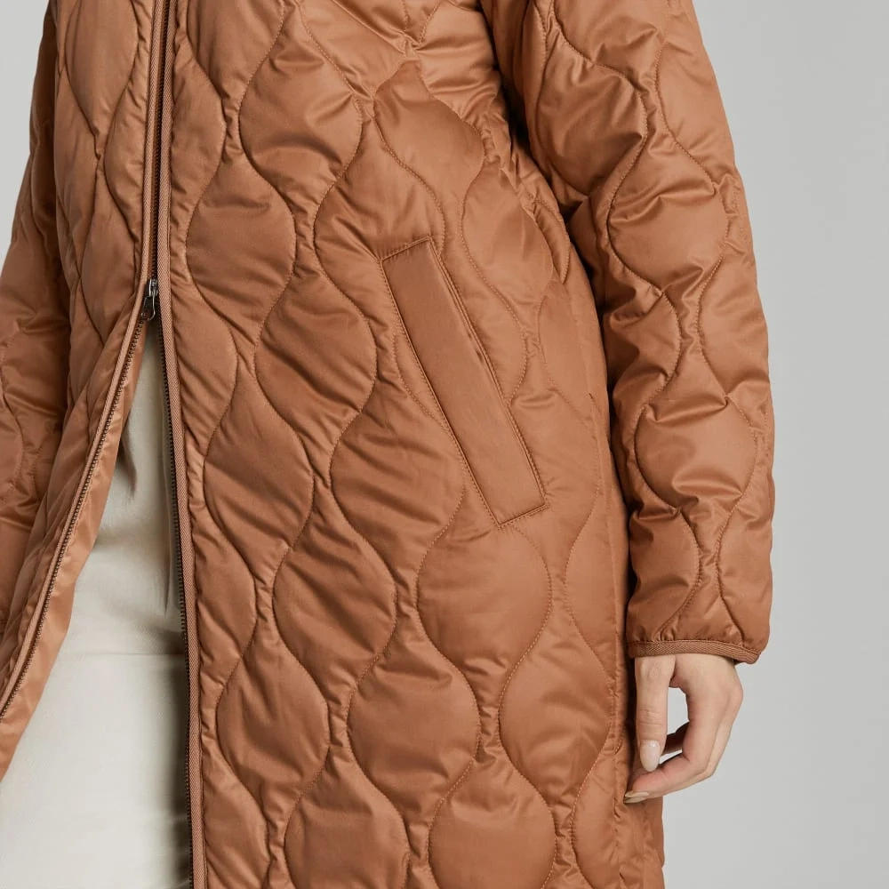 The ReNew Long Liner | Tawny Brown (4)