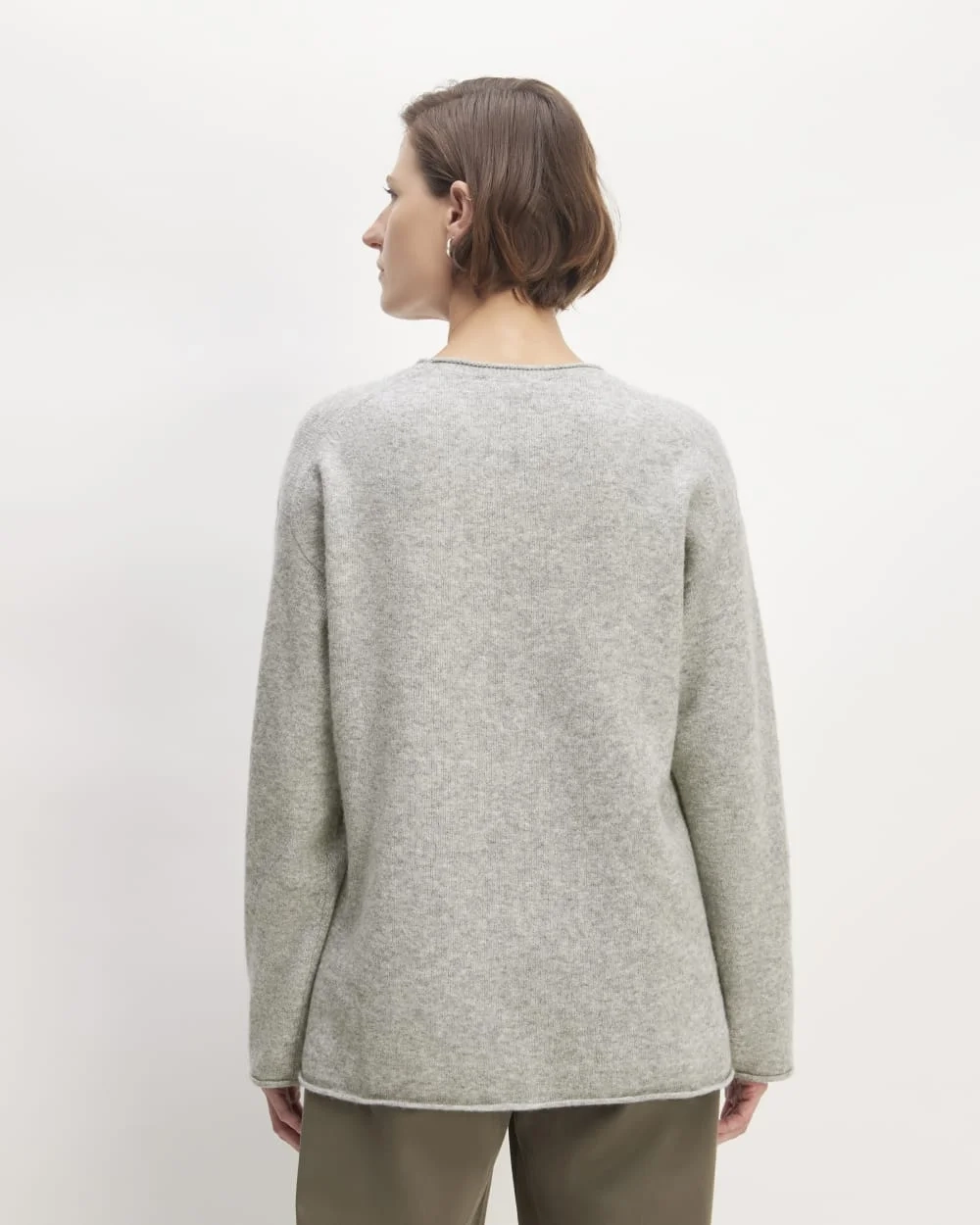 The Cozy-Stretch Crew | Heathered Grey (3)