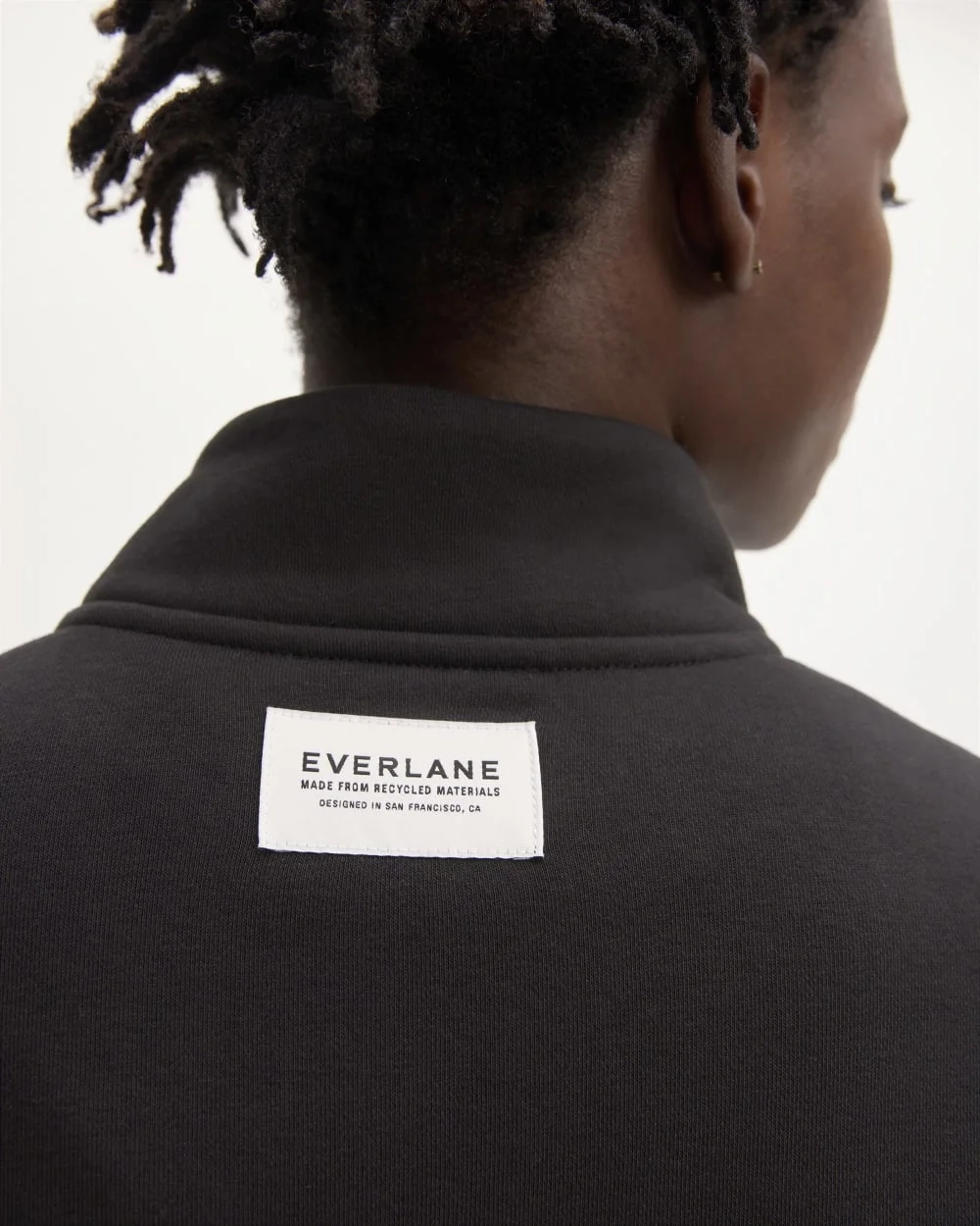 The ReTrack Fleece Half-Zip | Black (4)