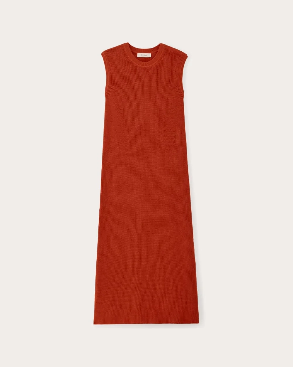 The Midi Dress in Everyday Cotton | Poppy Red (3)
