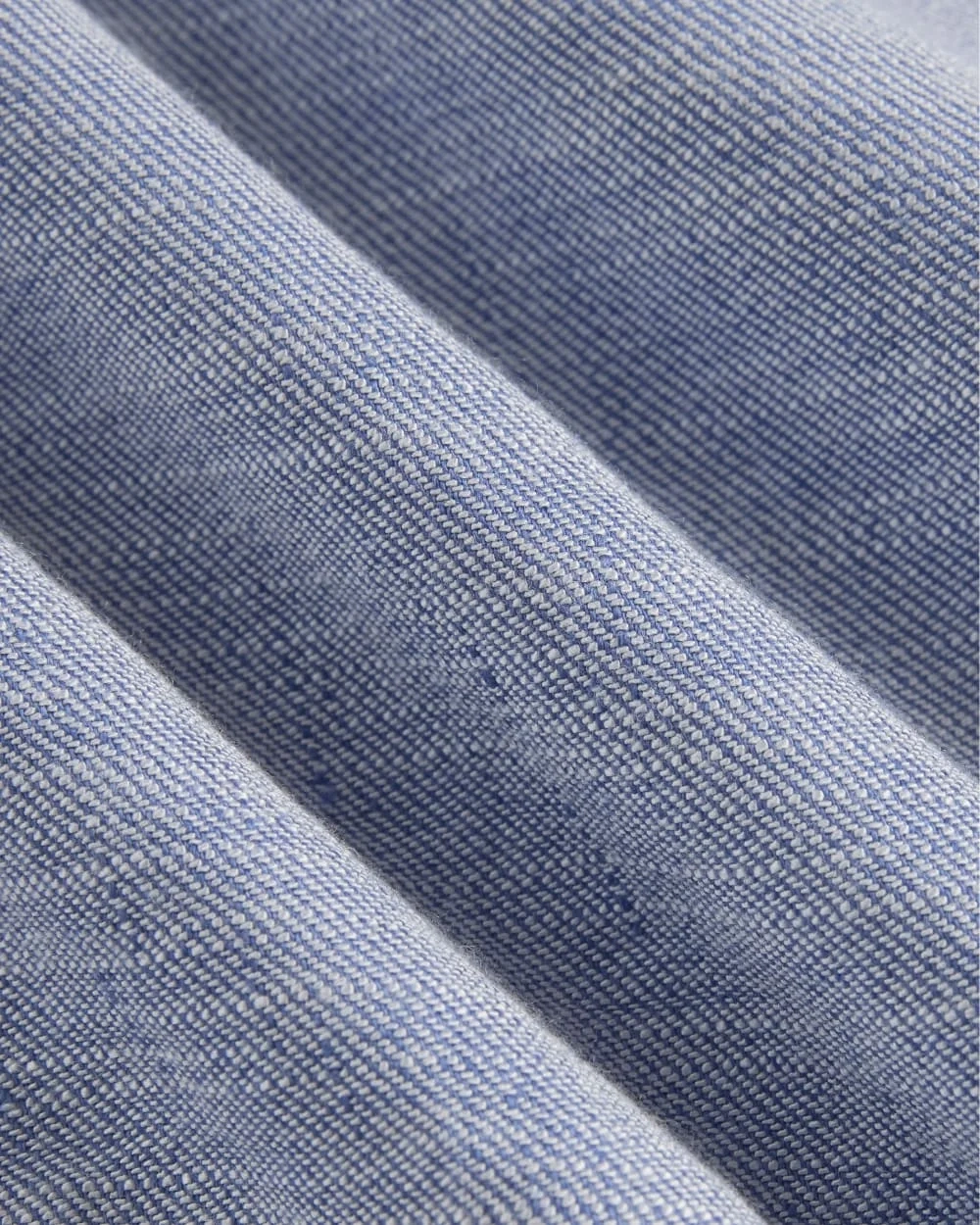 The Square Tank in Stretch Linen | Chambray (5)