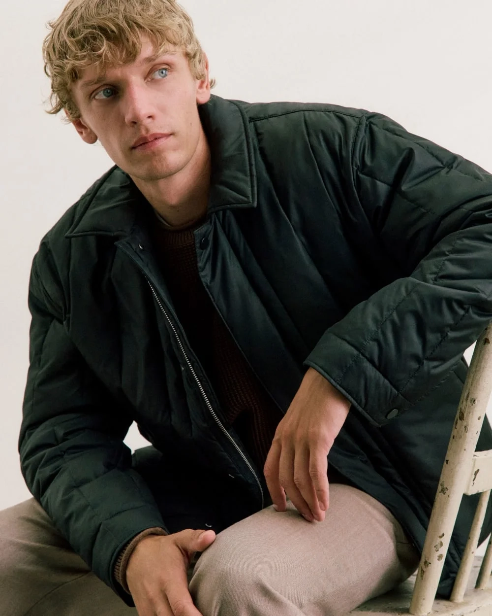 ReNew Vertical-Quilted Jacket | Black (6)