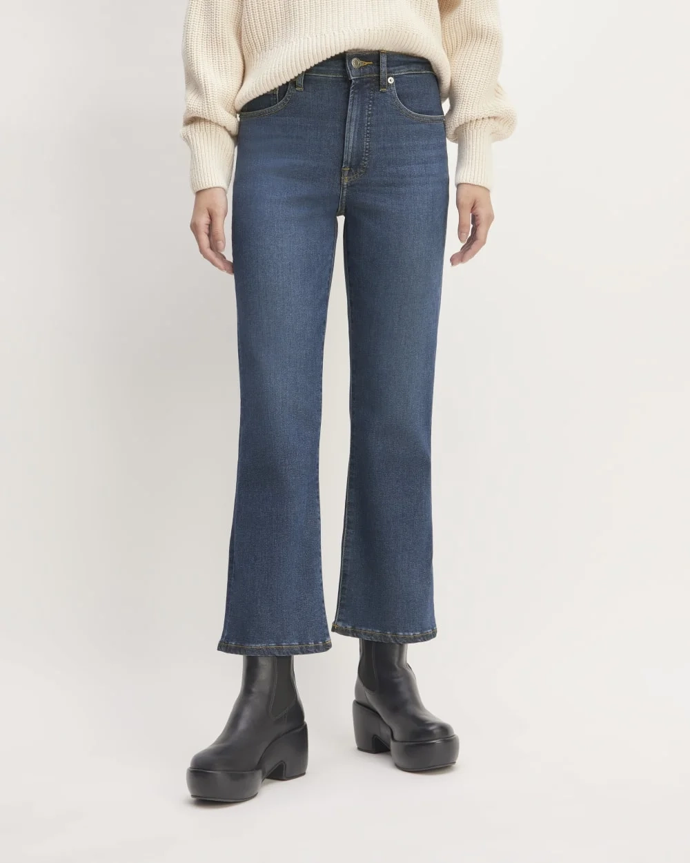 The Kick Bootcut Jean | Dark Indigo Blue (4)