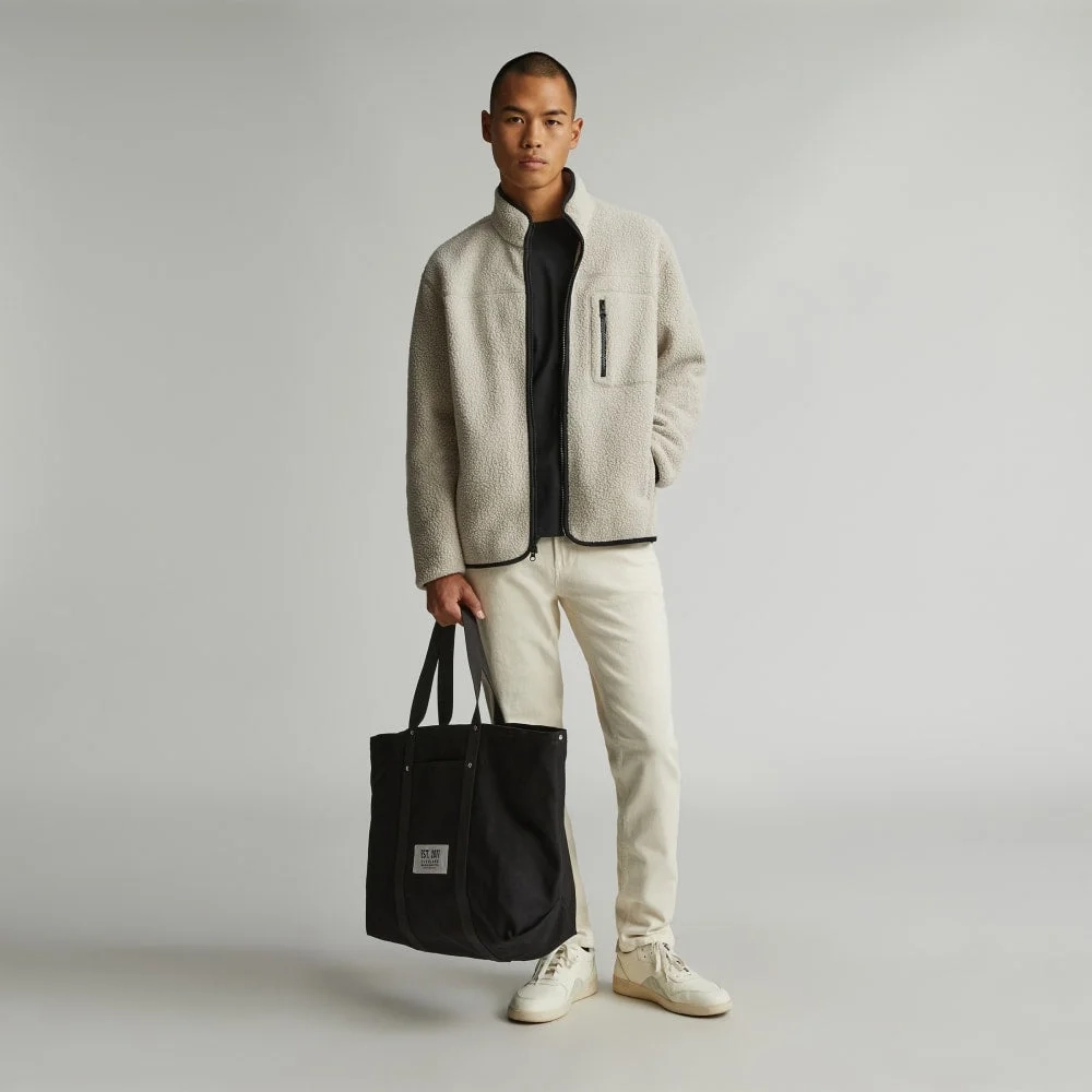 The Organic Canvas Weekender | Black (6)
