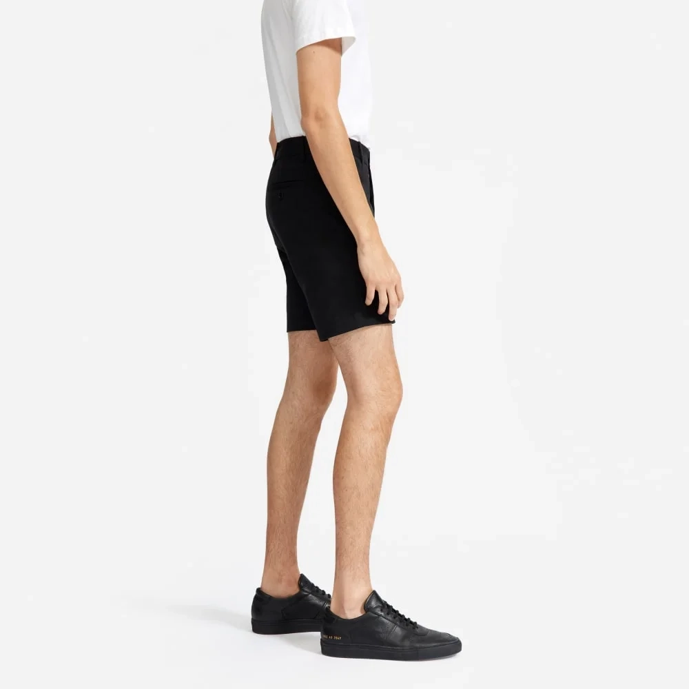 The 7” Slim-Fit Performance Chino Short | Black (6)