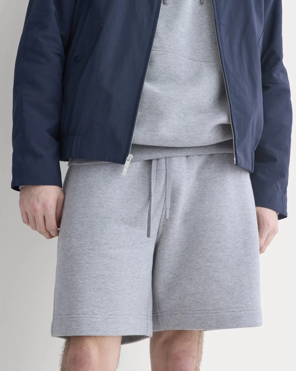 Luxe Fleece Easy Short | Vintage Heather Grey (6)
