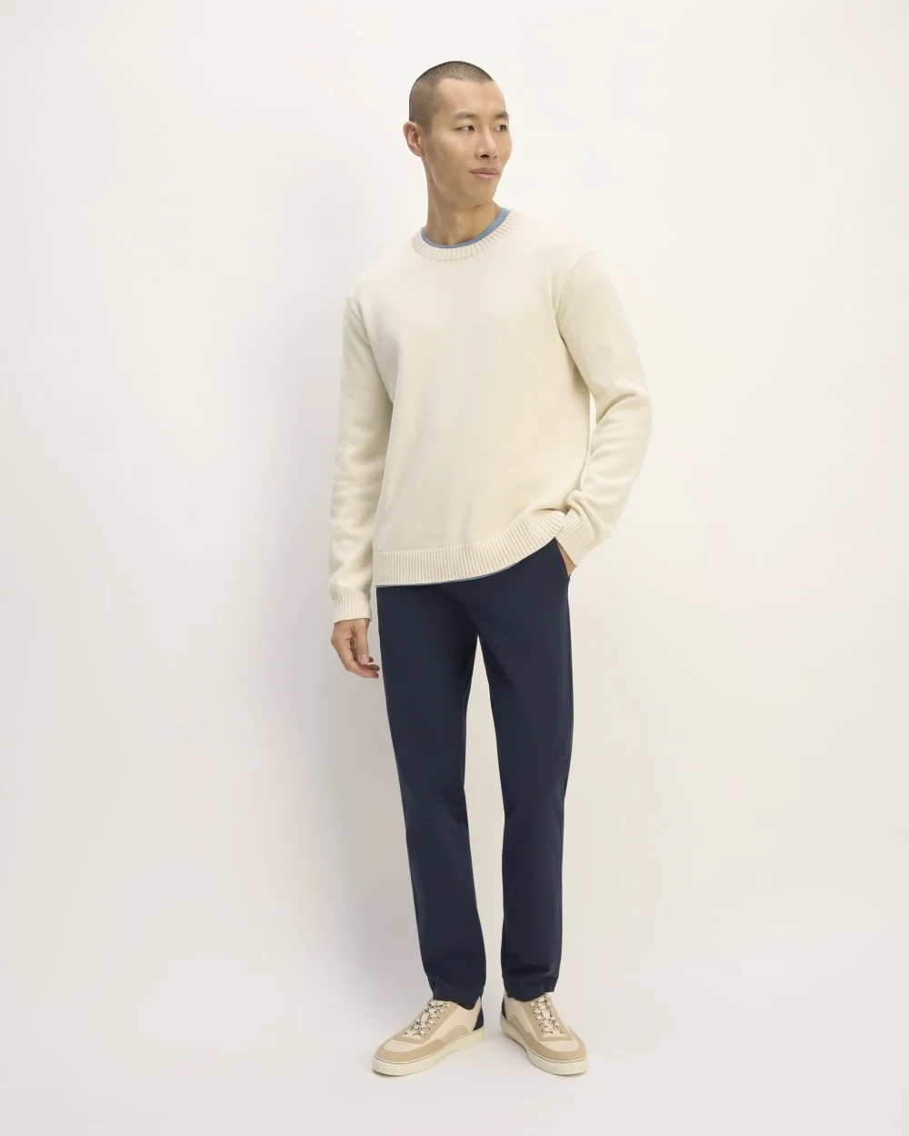 The Classic Sweater in Everyday Cotton | Canvas (5)