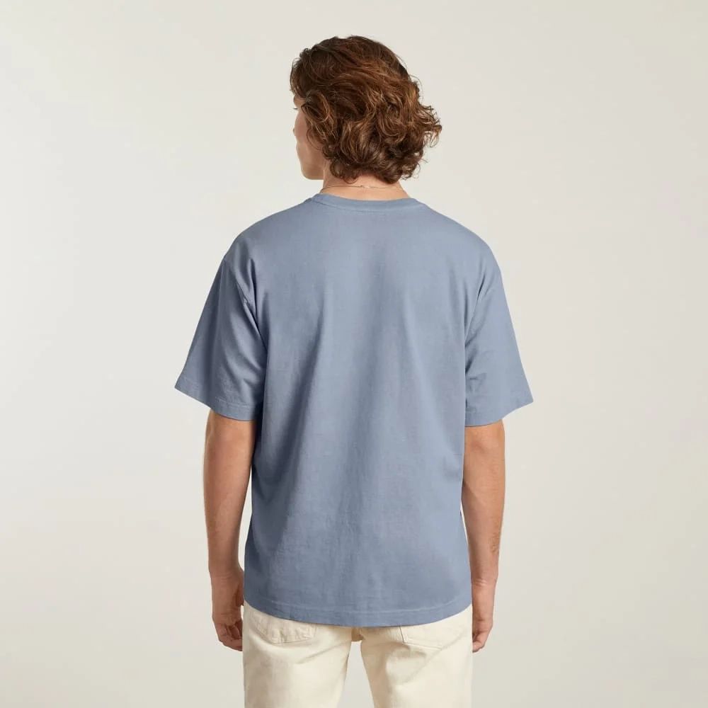 The Everyone Premium Weight Tee | Blue Slate (7)