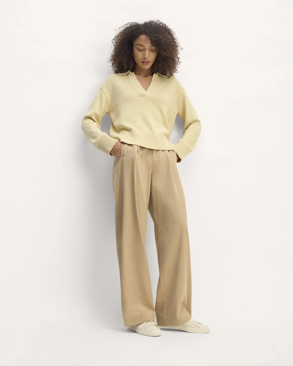 The Boxy Polo in Everyday Cotton | Parsnip (4)
