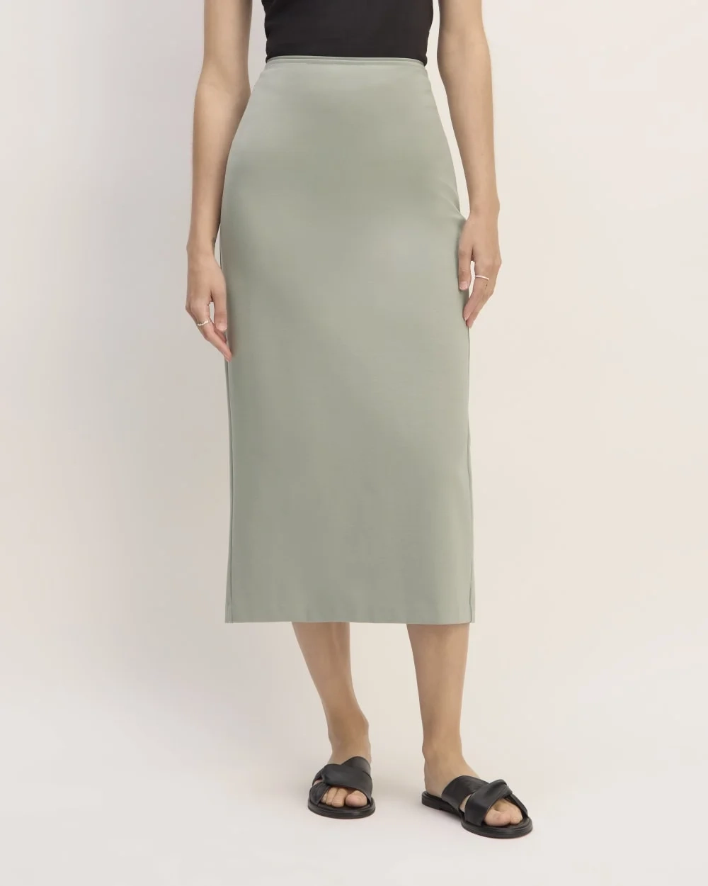 The Dream Maxi Skirt | Sage Green (4)