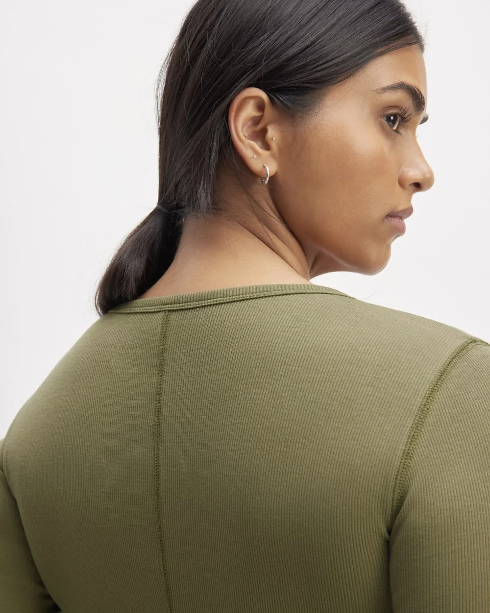 The Luxe Rib Long-Sleeve Crew | Kalamata (3)