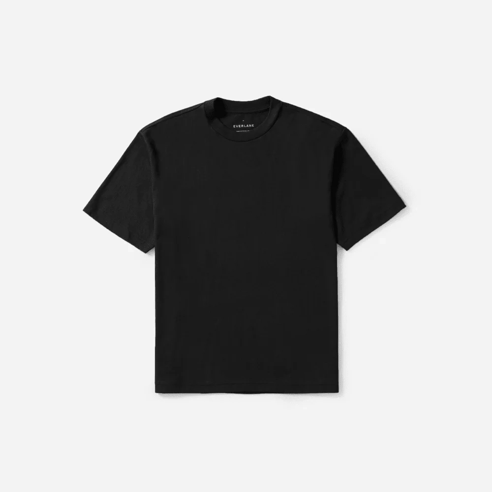 The Premium-Weight Relaxed Crew | Uniform | Black (4)