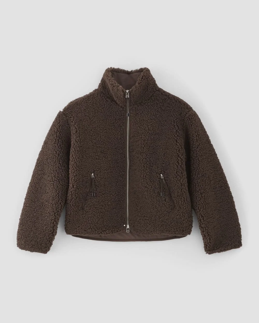 The ReNew Fleece Full Zip | Earth Brown (4)