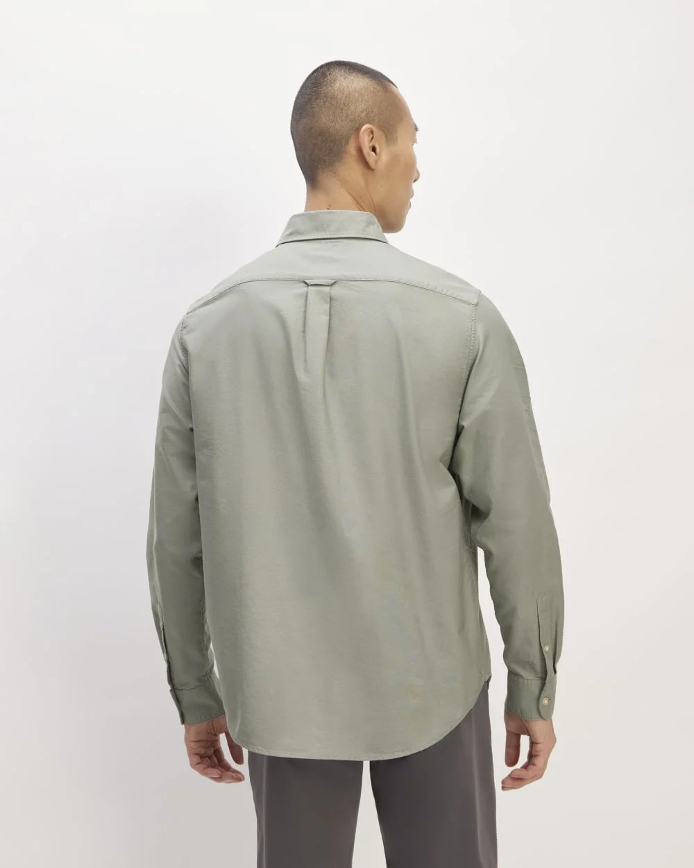 The Classic Oxford Shirt | Sage Green | Standard (4)