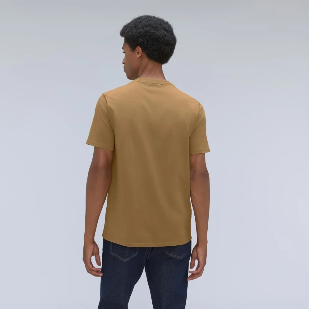 The Organic Cotton Pocket Tee | Dark Brown (4)