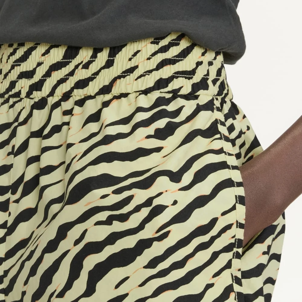 The Poplin Boxer Short | Pale Yellow Tiger Stripe (7)