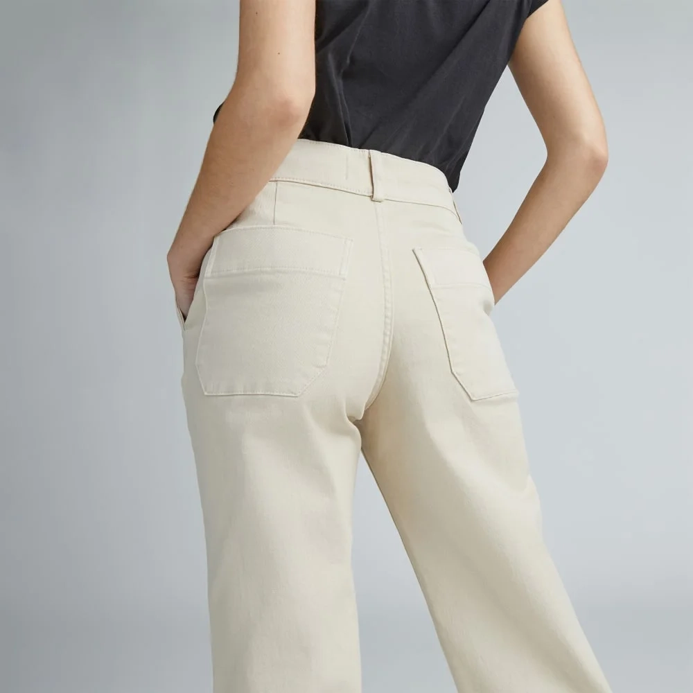 The Organic Straight-Leg Pant | Pumice Stone (5)