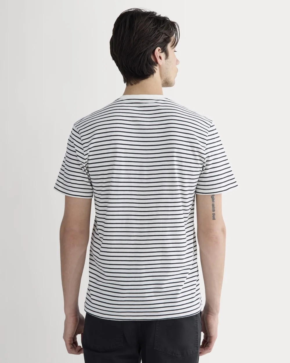 The Essential Organic Crew | Bone / Black (6)