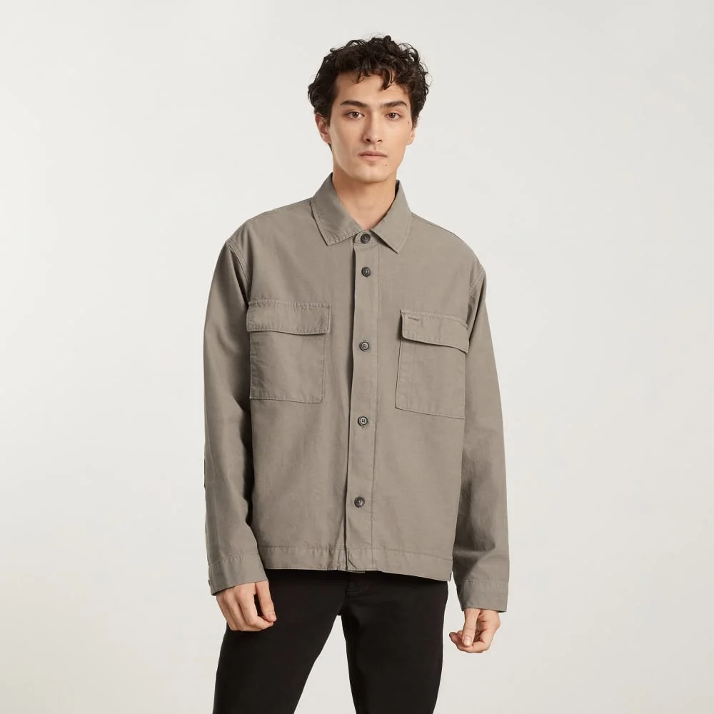 The Everyone Spring Shirt Jacket | Clay (7)
