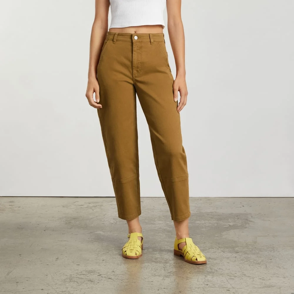 The Utility Barrel Pant | Golden Brown | Regular (6)