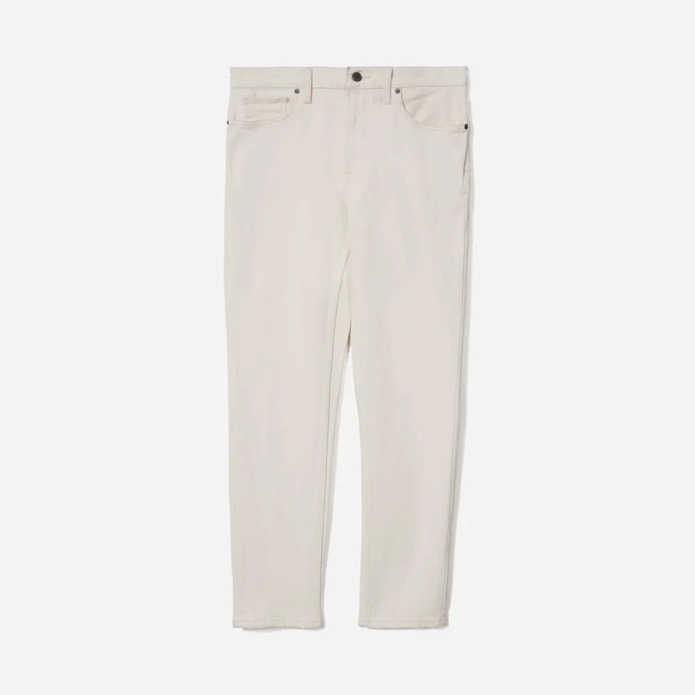 The Organic Cotton Slim-Fit Jean | Ecru (5)