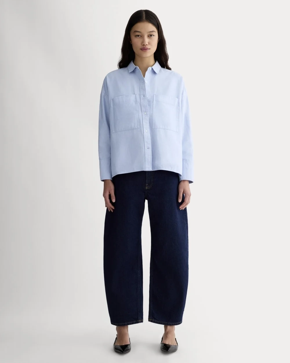 The Boxy Oxford | Light Blue (6)