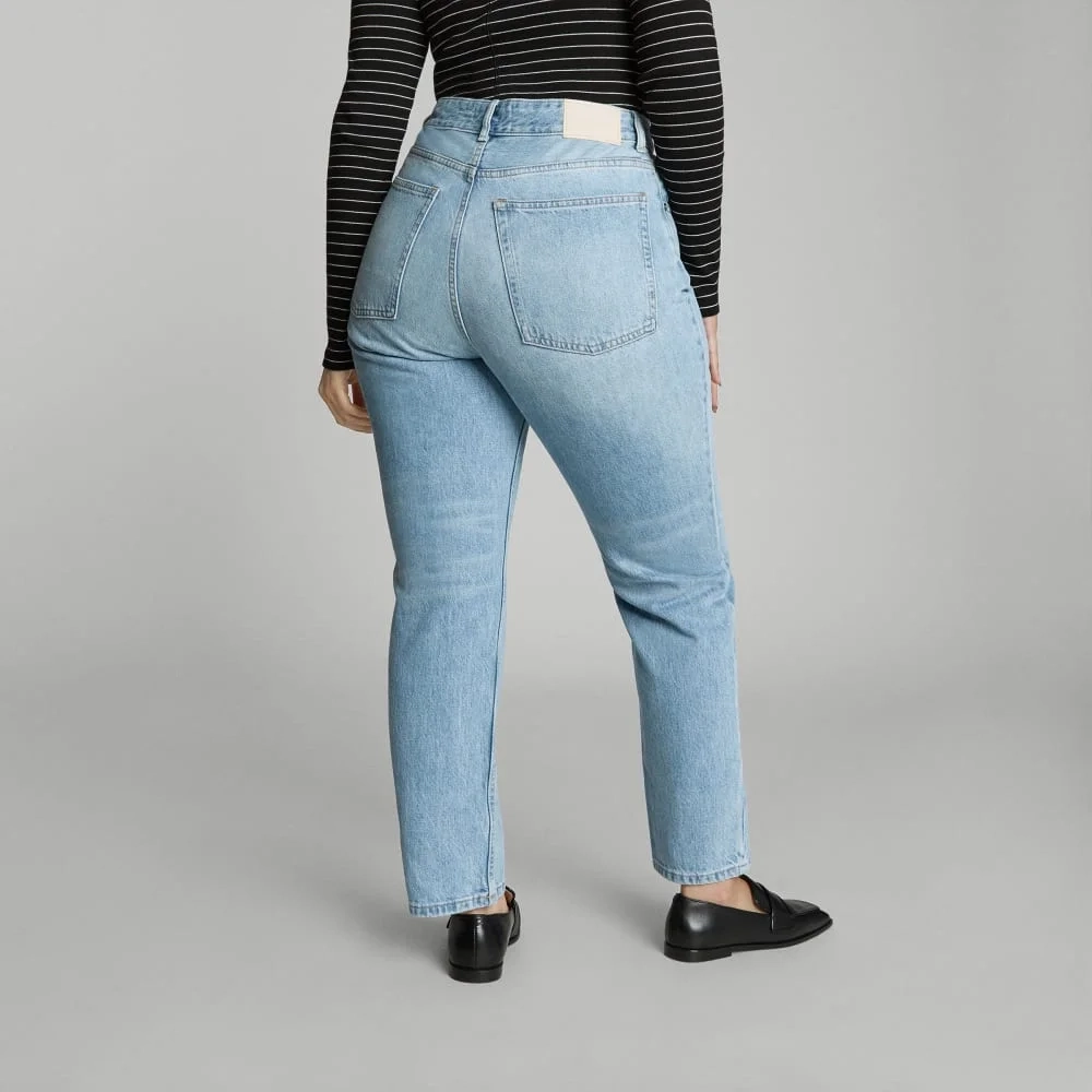 The '90s Cheeky Hourglass Jean | Vintage Sunbleached Blue | 26.5" Inseam (5)