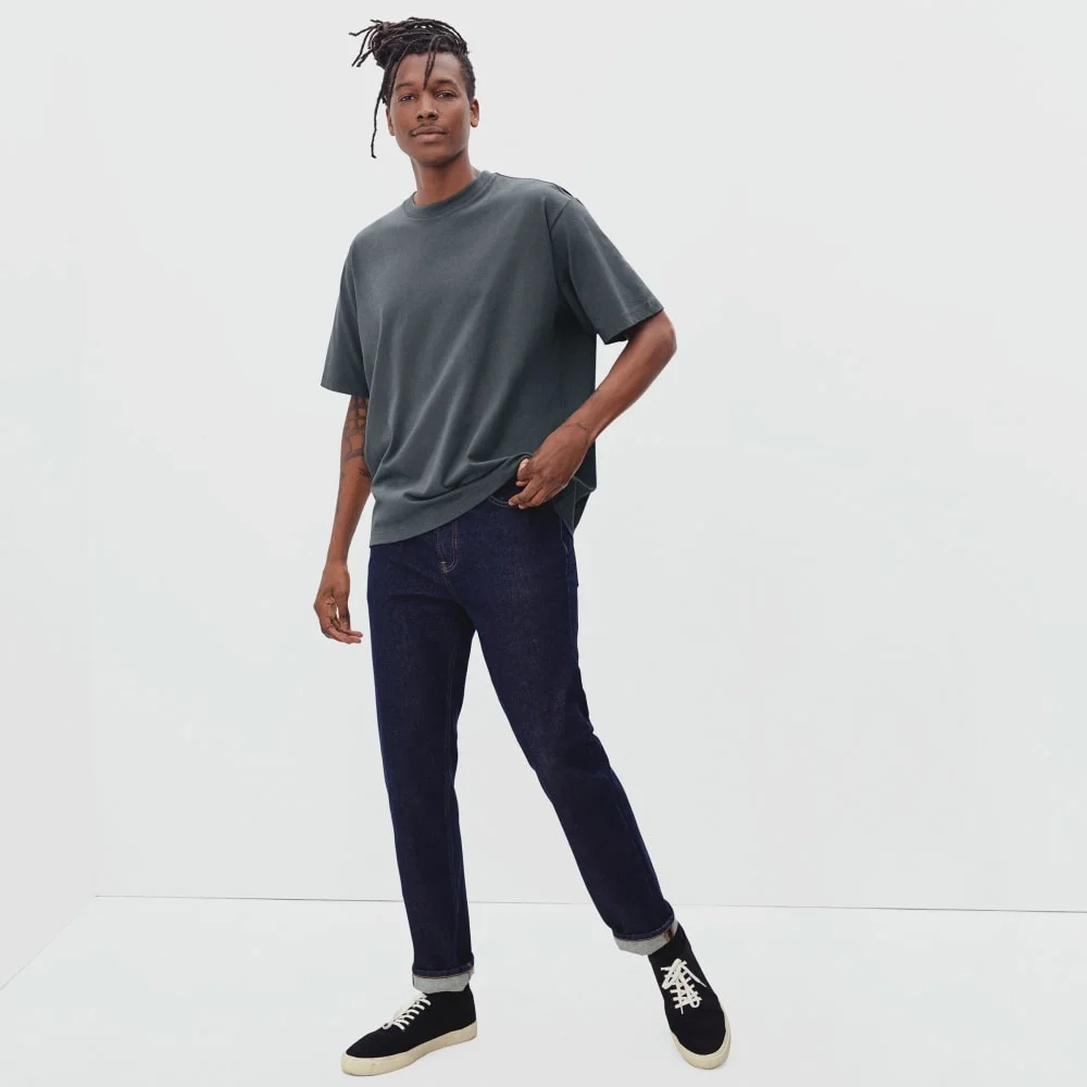 The Premium-Weight Relaxed Crew | Uniform | Slate (4)