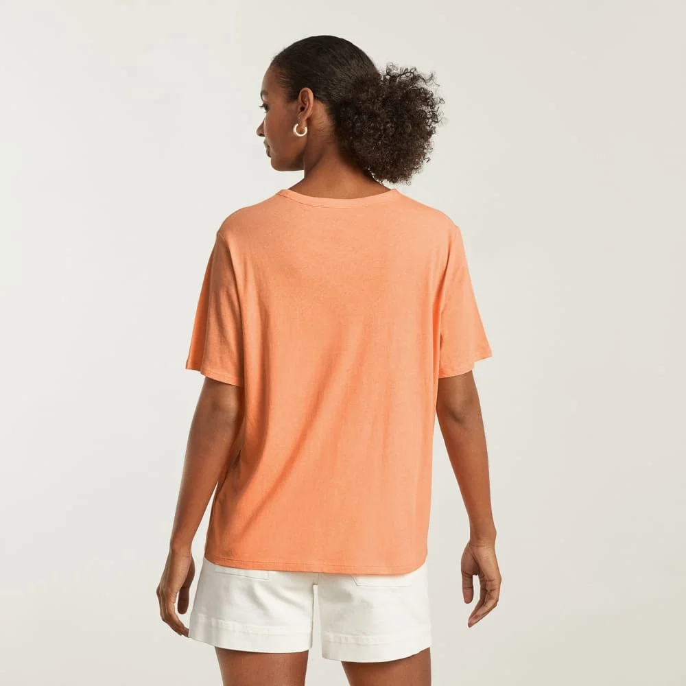 The Air Tee | Orange Chiffon (5)