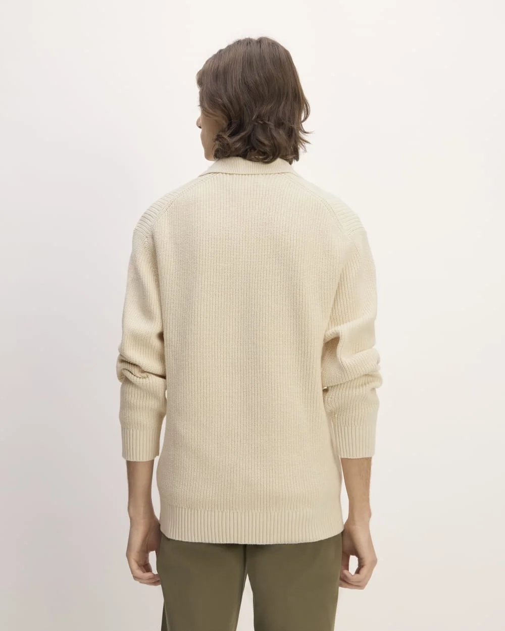 The Cotton Chunky Rib Polo | Canvas (3)