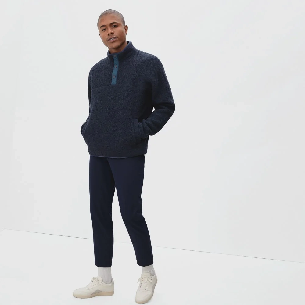 The ReNew Fleece Pullover | Navy (5)