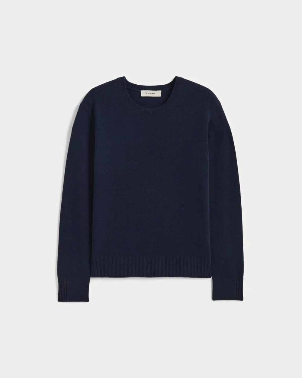 The Classic Crew in Cashmere | Navy (6)