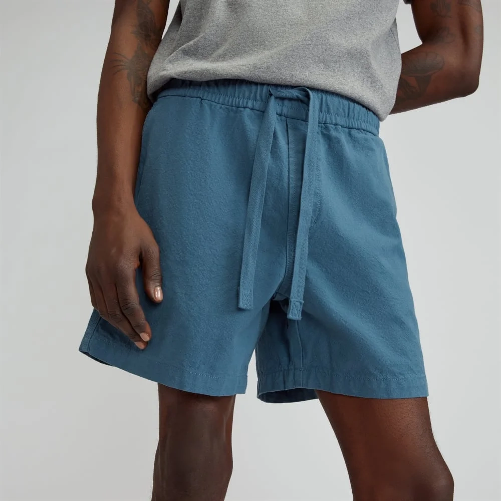 The Canvas Organic Cotton Short | Bluefin (5)