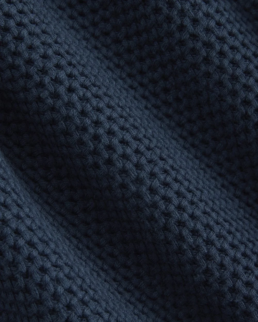 Honeycomb Sweater Jacket | Midnight Navy (4)