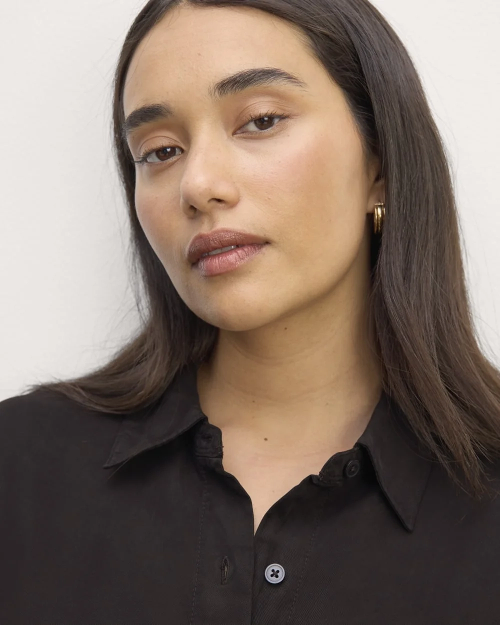 The Must-Have Shirtdress in Butterlite | Black (4)