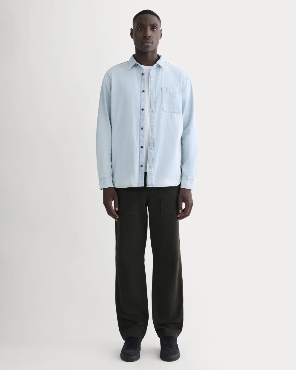 The Canvas Relaxed Pant | Black