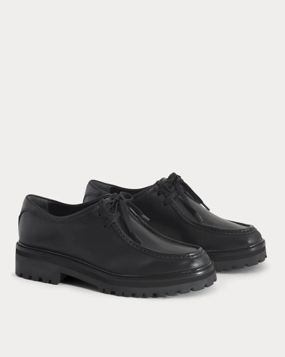 Leather Lug Chukka | Black (4)