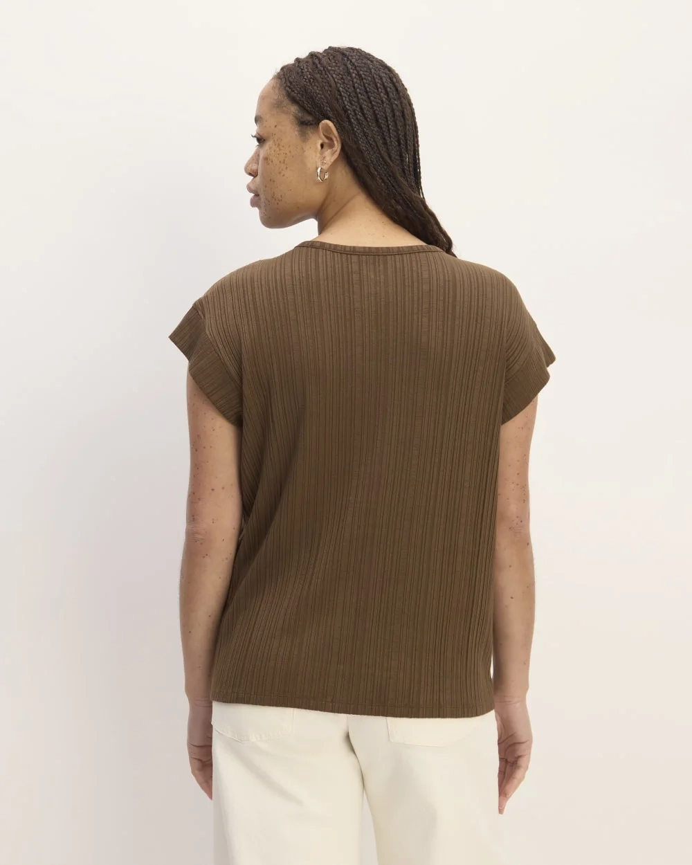 The Rib Muscle Tee | Cocoa (4)