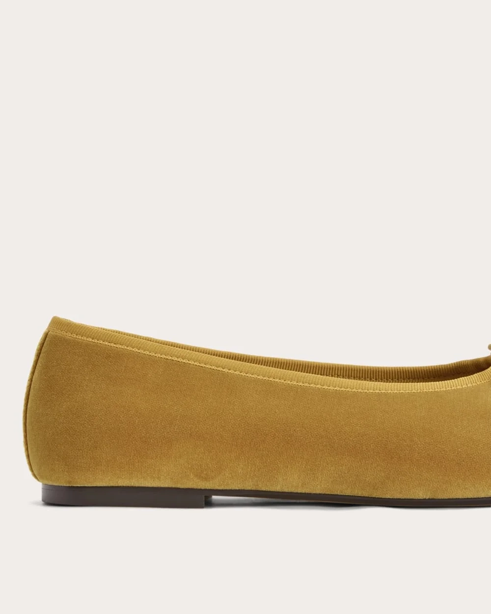 The Day Ballet Flat | Golden Sun Velvet (5)