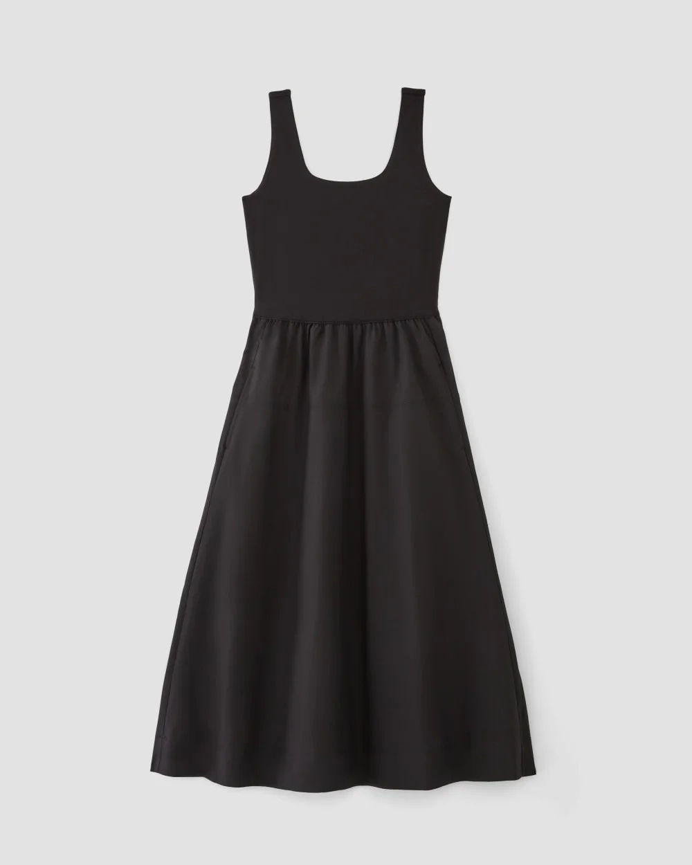 The Supima® Jersey Riviera Dress | Black (5)