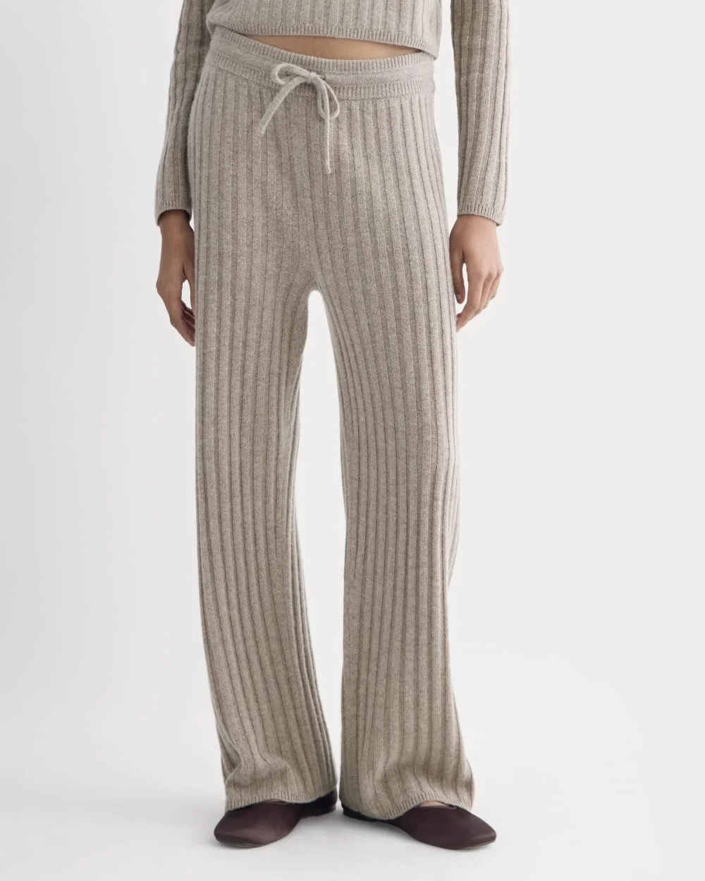 Straight-Leg Pant in Wool Cashmere | Oatmeal (5)