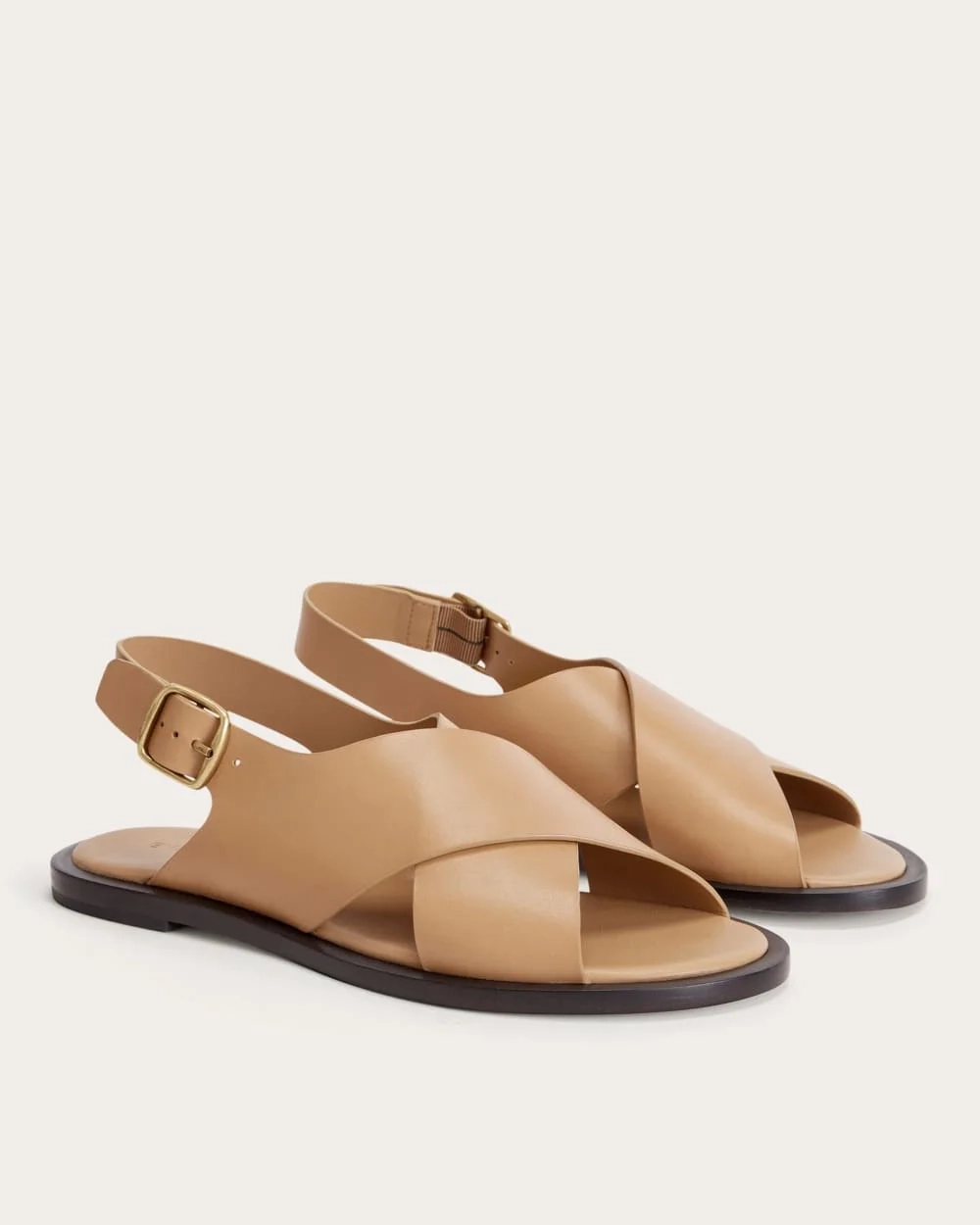 The City Crossover Sandal | Light Taupe (5)