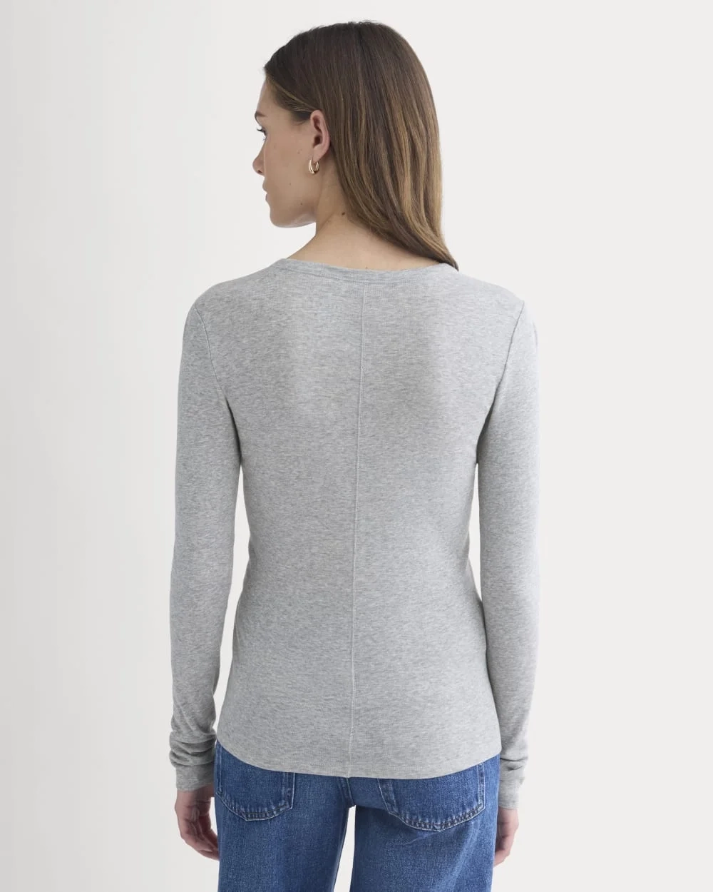 Tissue Long-Sleeve Crew | Heathered Grey (3)
