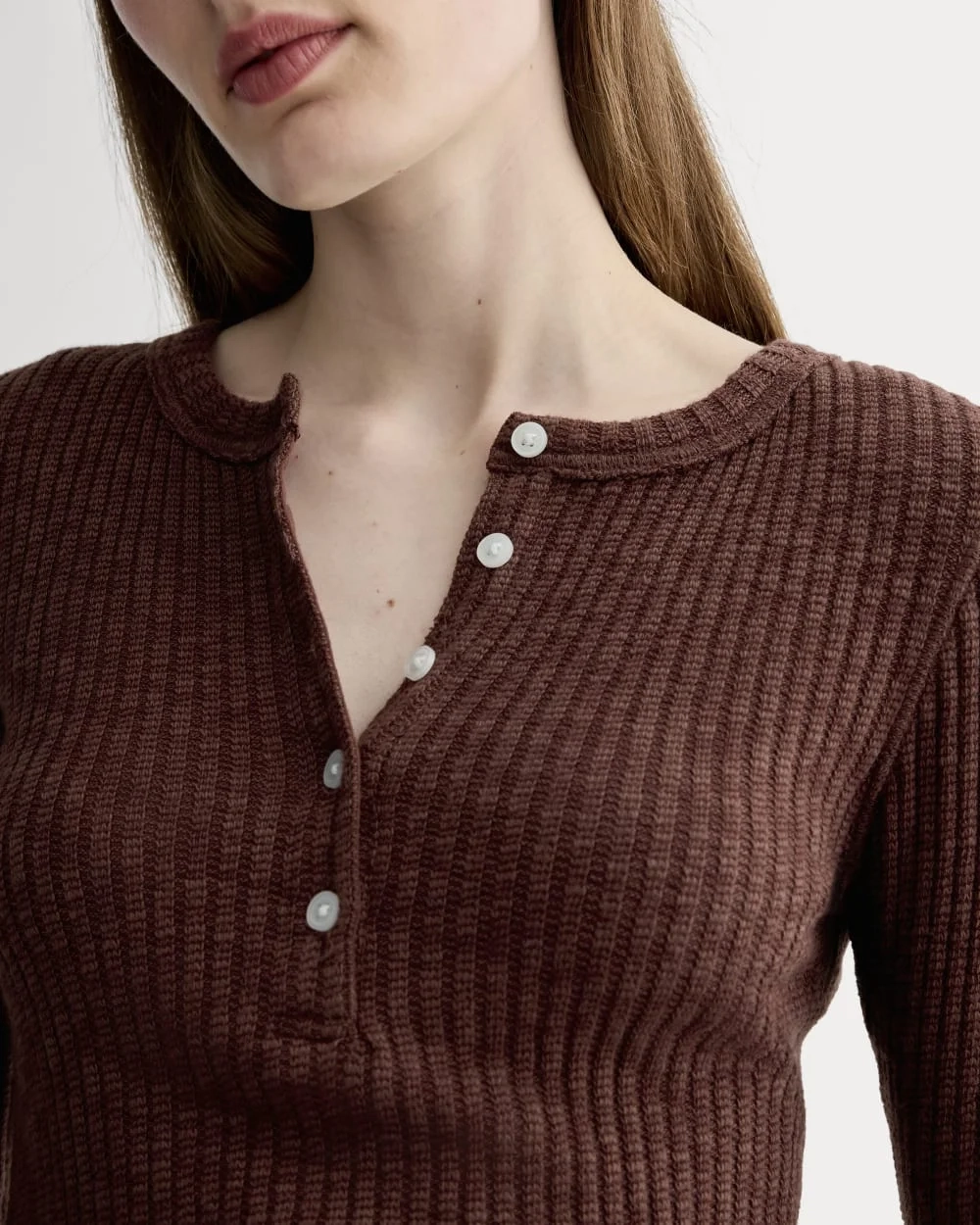 The Cozy Rib Henley | Dark Mahogany (6)